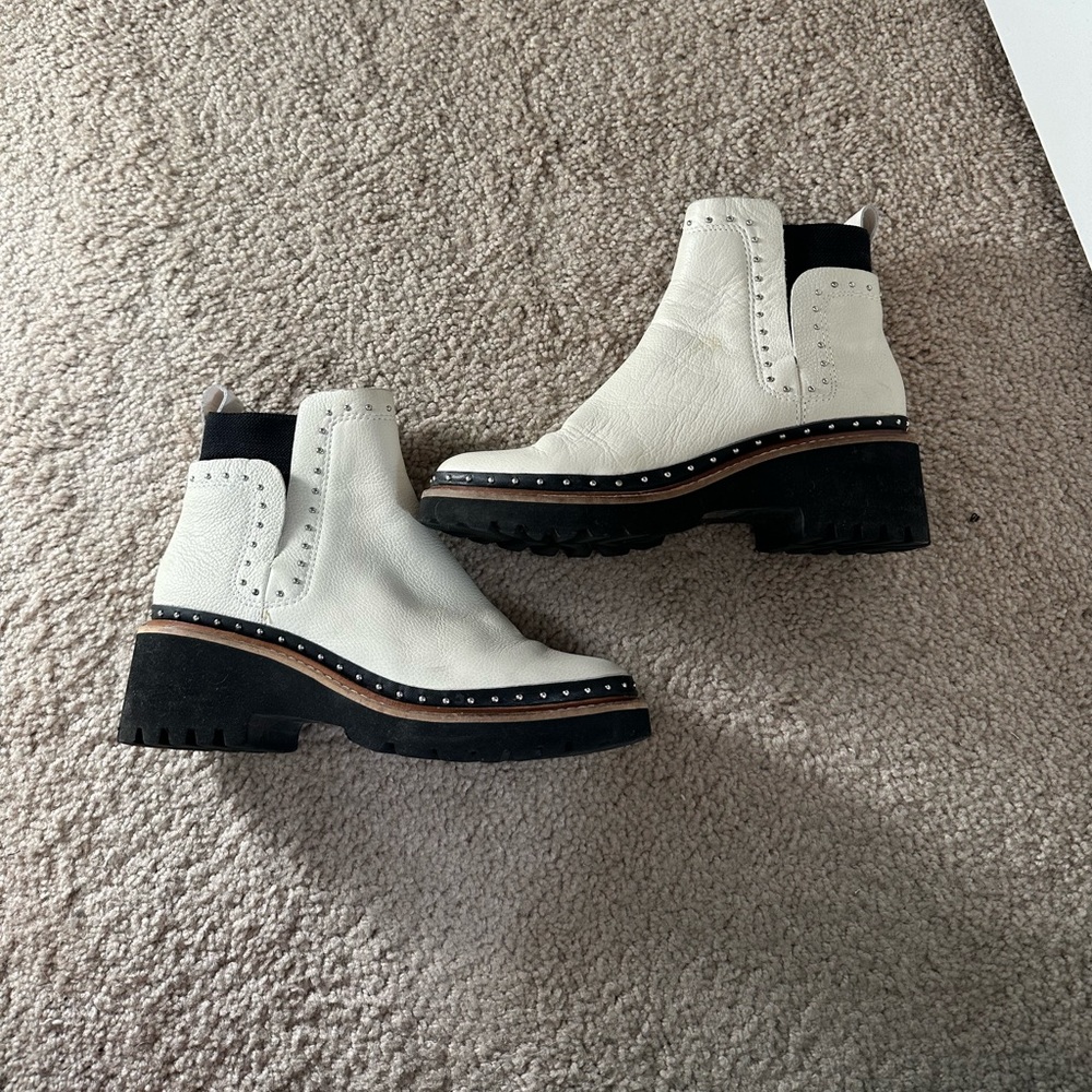 Dolce Vita White Boots